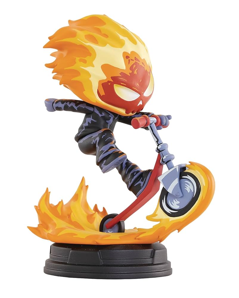 Amazon.co.jp: マーベル アニメスタイル ゴーストライダー像